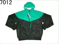 veste survetement fermeture zippee empiecehommests green black 7012